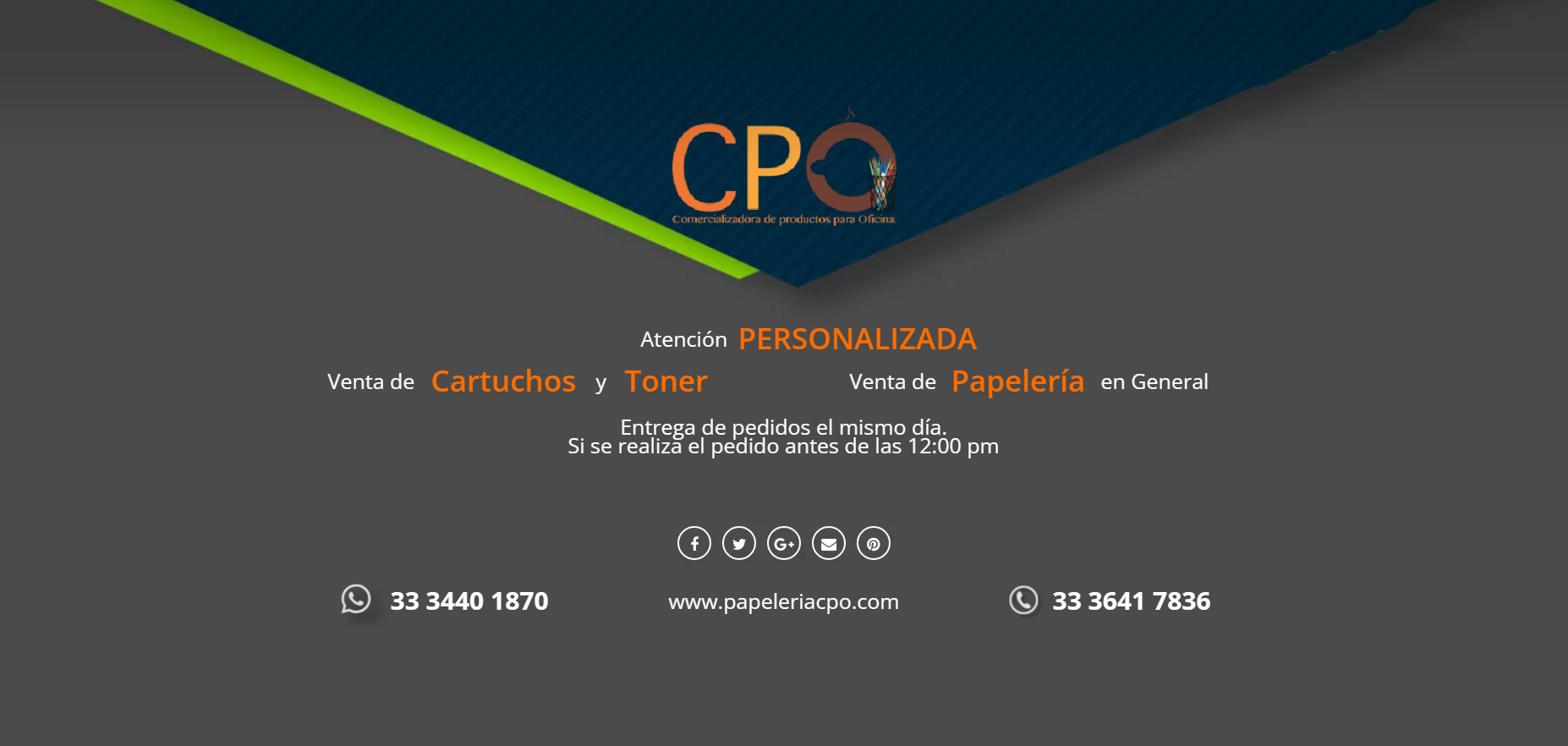 Papelería CPO  Comercializadora de productos de papelería y oficina
